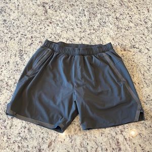 Excellent Condition Mens Surge Lined Lululemon Athletic Yoga Shorts. Medium